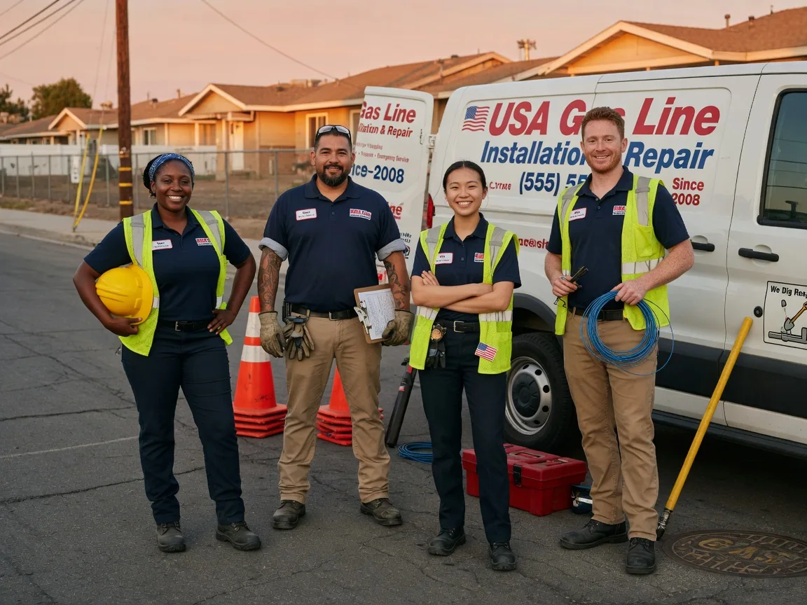 Gas Line Installation company in Carbon, IA